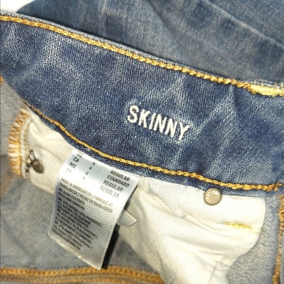 American Eagle Classic Blue Skinny Jeans - Picture 7 of 10